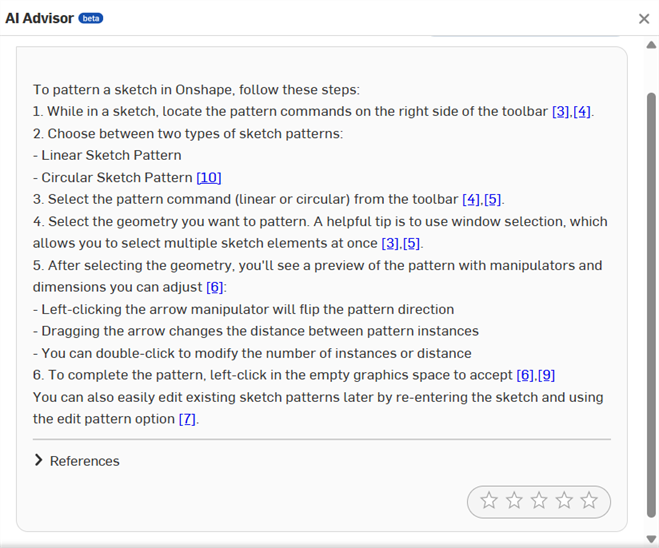Result in AI Advisor