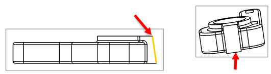 Step 3 for using Auxiliary view feature