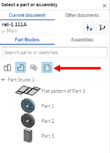 Passaggio 2b per utilizzare la funzione Inserisci viste