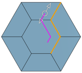 Curva di offset con Equalizza accorciamento