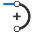 Tangent arc tool icon