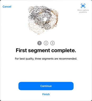 Esempio di scansione oggetto