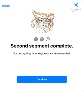 Esempio di scansione oggetto