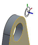 Example showing the moved Mate connector