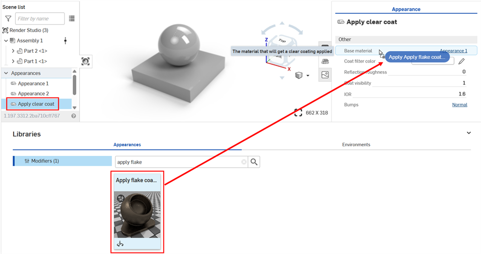 Applicare l'aspetto Rivestimento in scaglie