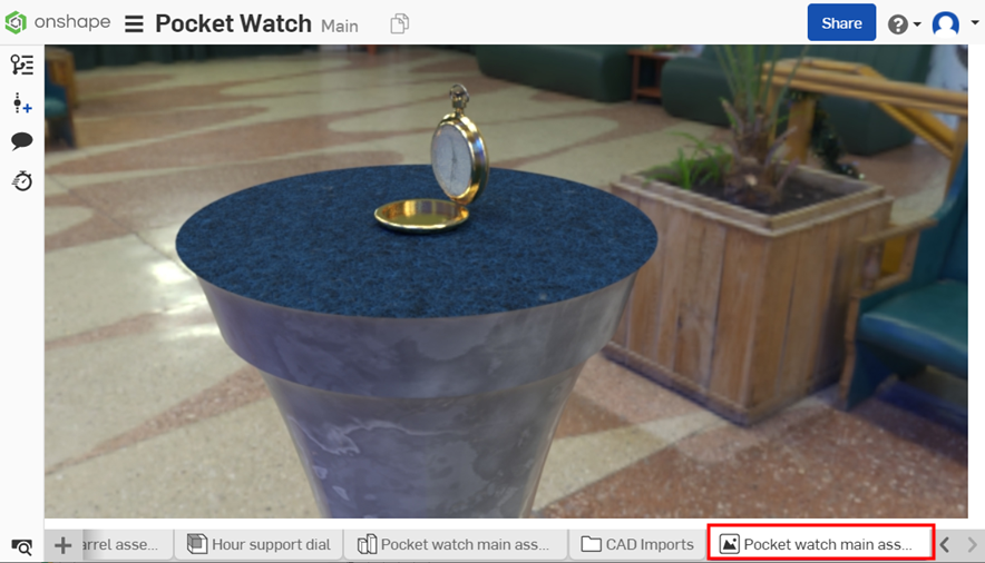 Scheda output scena Render Studio
