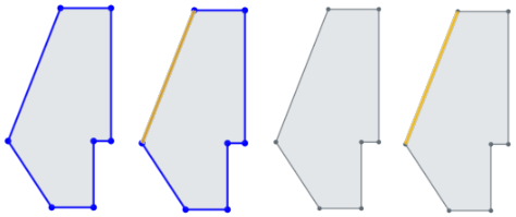 Esempio con linee dello schizzo