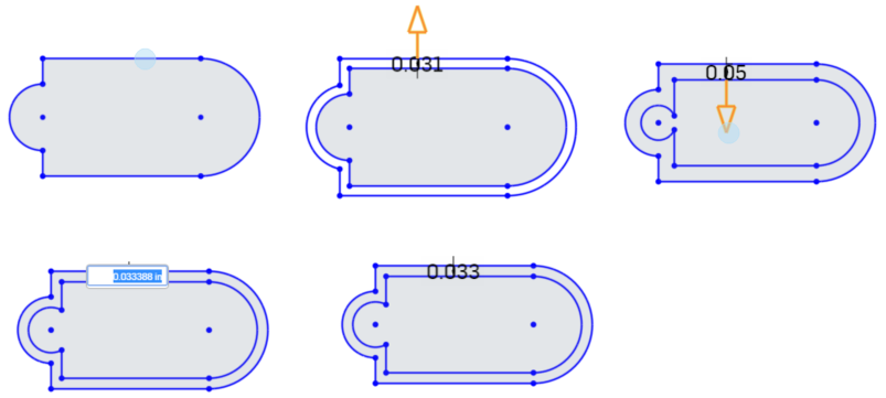 Esempio di selezione a catena di un loop
