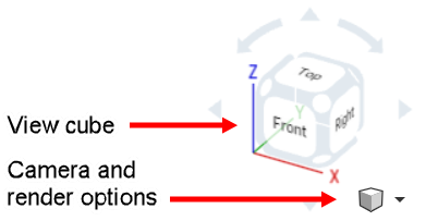 Esempio di visualizzazione di piani sul cubo