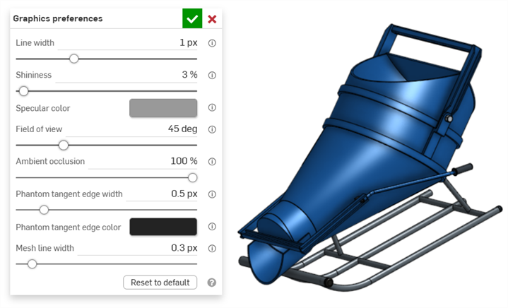 Graphics preferences: Ambient Occlusion example