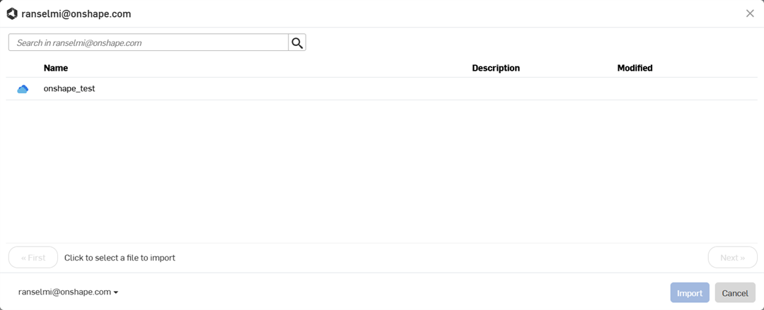 Altium 365 integration initial window