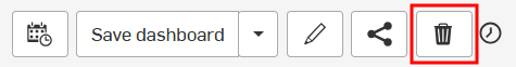 Share icon in the Analytics page menu
