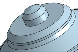 Example of an imported cap with knob
