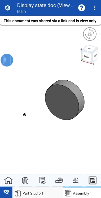 Screenshot of a View-only document on an Android device