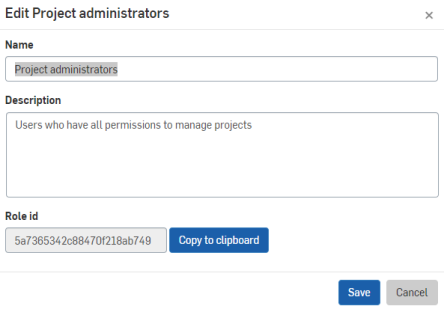 프로젝트 역할 편집 단계 3