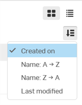 Sorting the class list