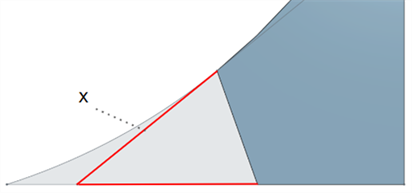 chamfer example before chamfer is applied