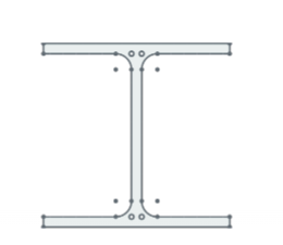 AISC-HP-shape Frame