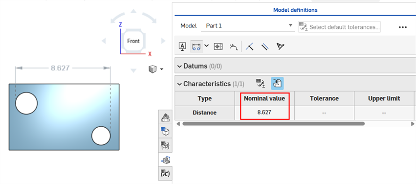 Maximum distance example