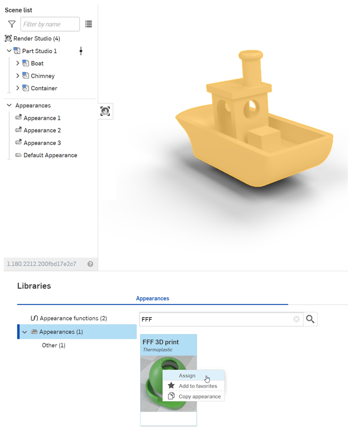 FFF 3D 프린트 모양 지정