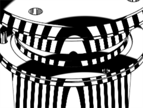 斑马条纹颜色示例