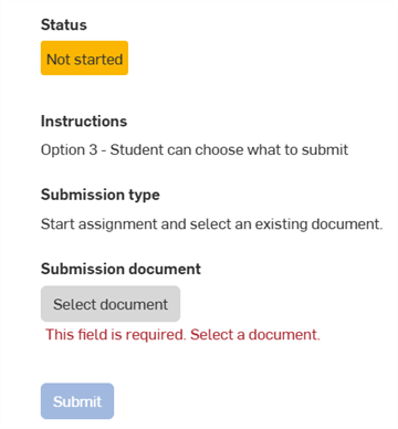 正在进行中的学生作业