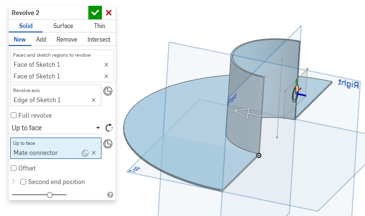 直到图元旋转示例