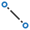 2 point centerline tool icon