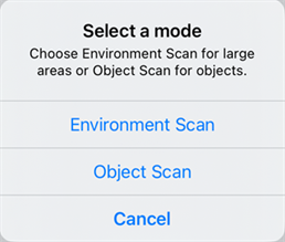 “选择模式”对话框
