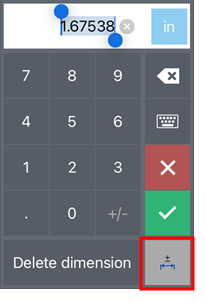 Setting sketch dimension tolerance on Android