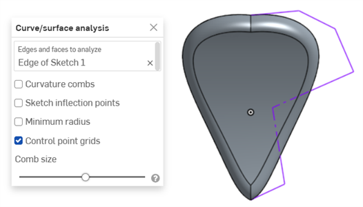 Control point grids example
