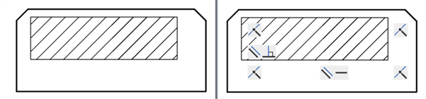 Hidden and Shown sketch constraints