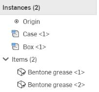 Configurations icon in the Instances list