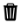 Trash filter icon