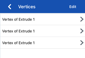 Selecting Vertices