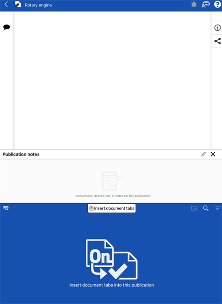 Publication on iOS