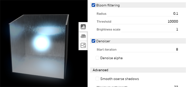 Bloom filtering example 1