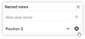 Deleting a named view