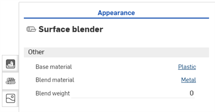 Surface blender Appearance